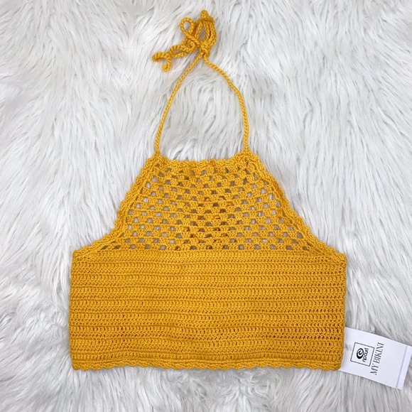 Rip Curl Topanga Crochet High-Neck Bikini Top - Picture 9 of 16